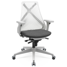 POLTRONA BIX X+ CINZA - SYNCRON + SLIDER